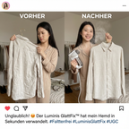Luminis GlattFix™ 2-in-1 Dampf- & Saug-Faltenentferner
