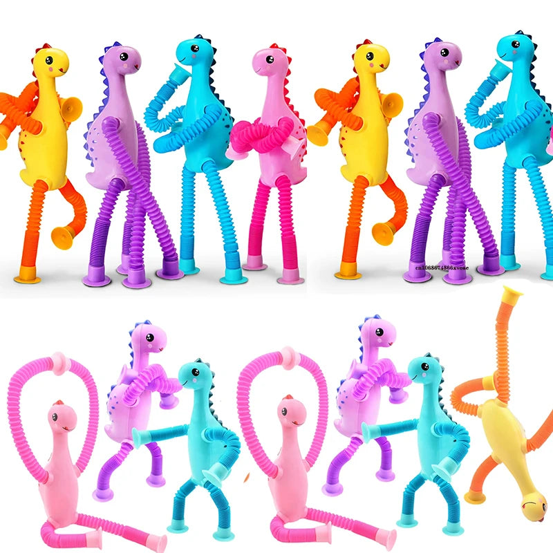 Pop Tube Dinosaur Fidget Spielzeug