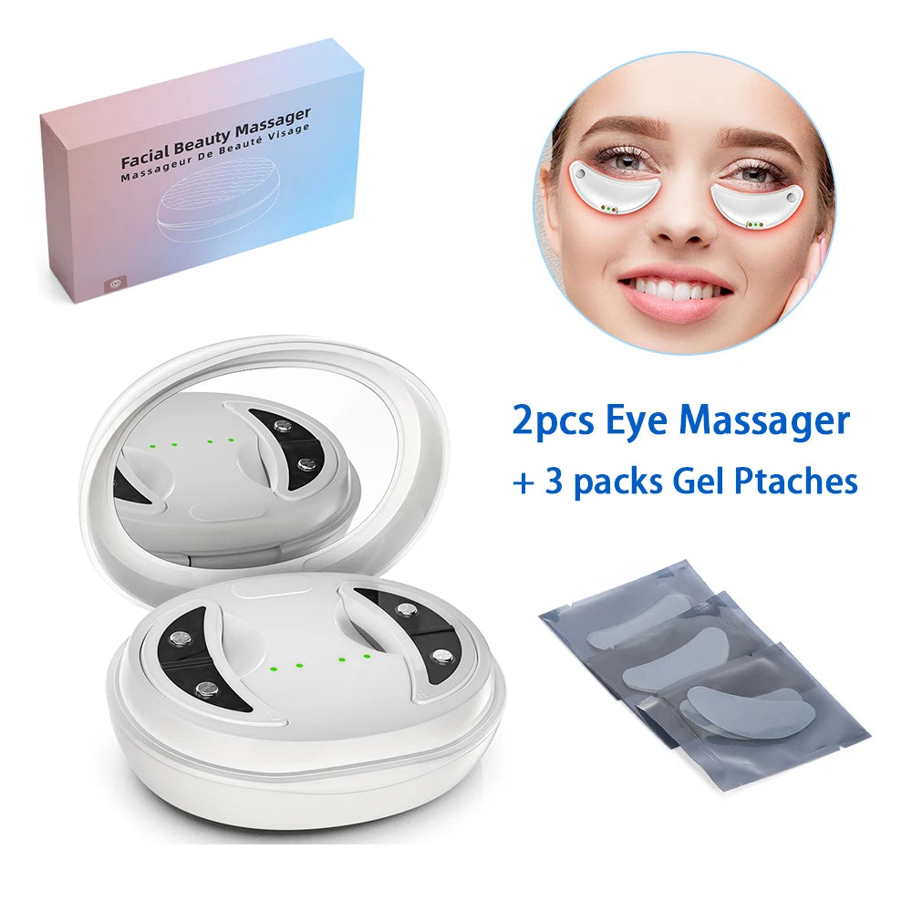 EMS-Mikrostrom-Augen-Gesichtsmassagegerät
