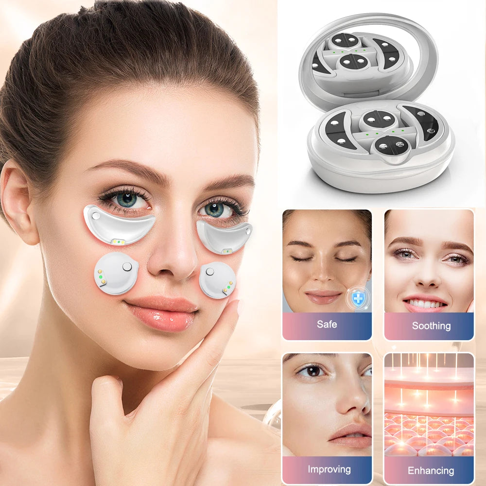 EMS-Mikrostrom-Augen-Gesichtsmassagegerät