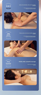 Kabelloses Heiz-Shiatsu-Massagekissen