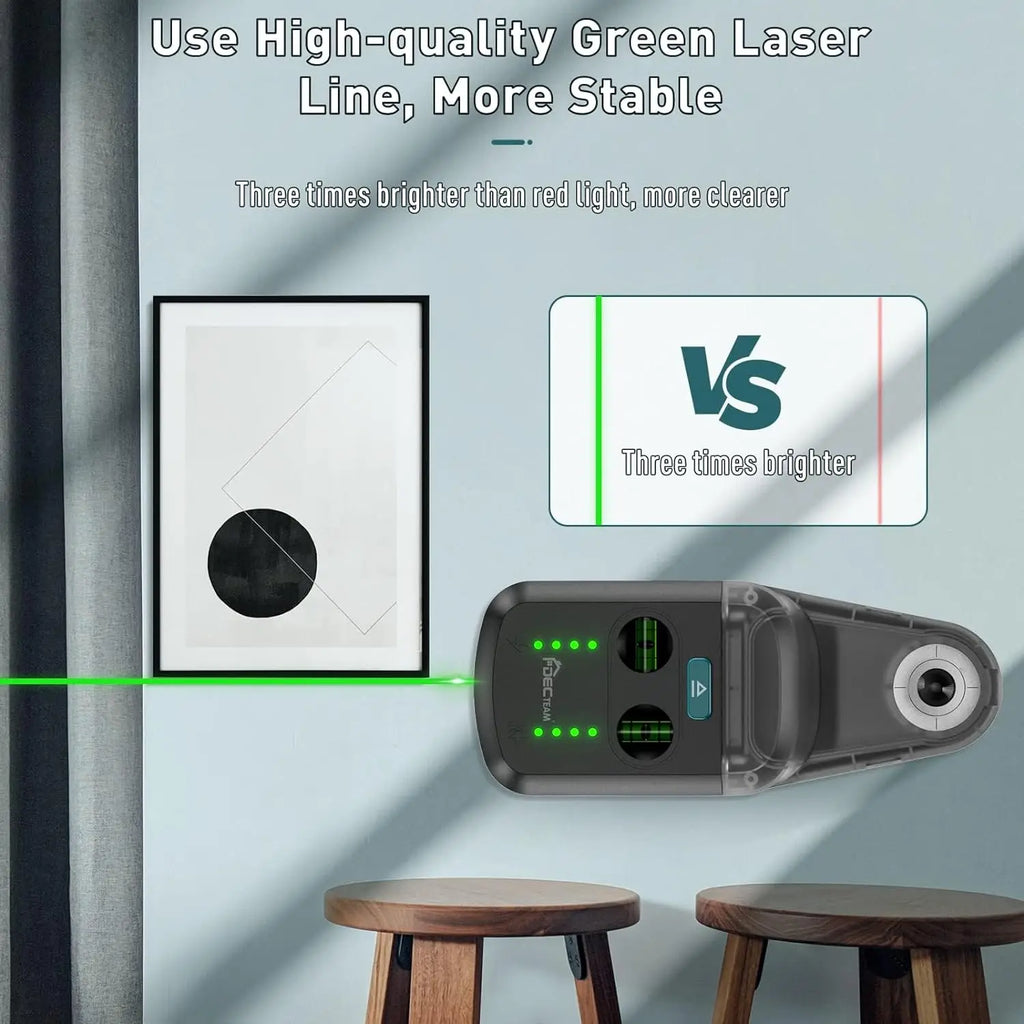 Decteam Laser-Nivelliergerät Staubabsauger