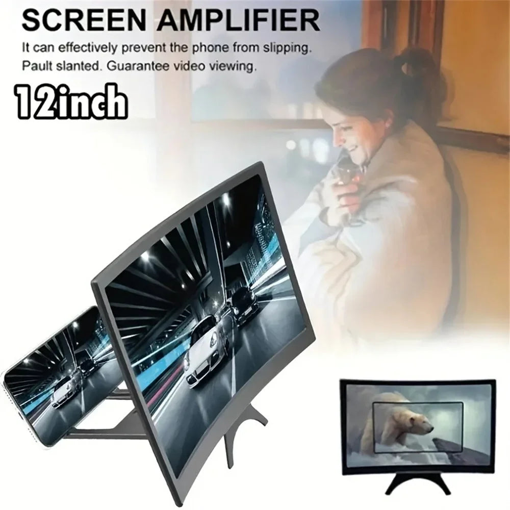 12" Gebogener Handy-Bildschirmvergrößerer