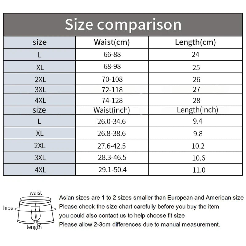 Nahtlose Boxershorts aus Eisseide für Herren
