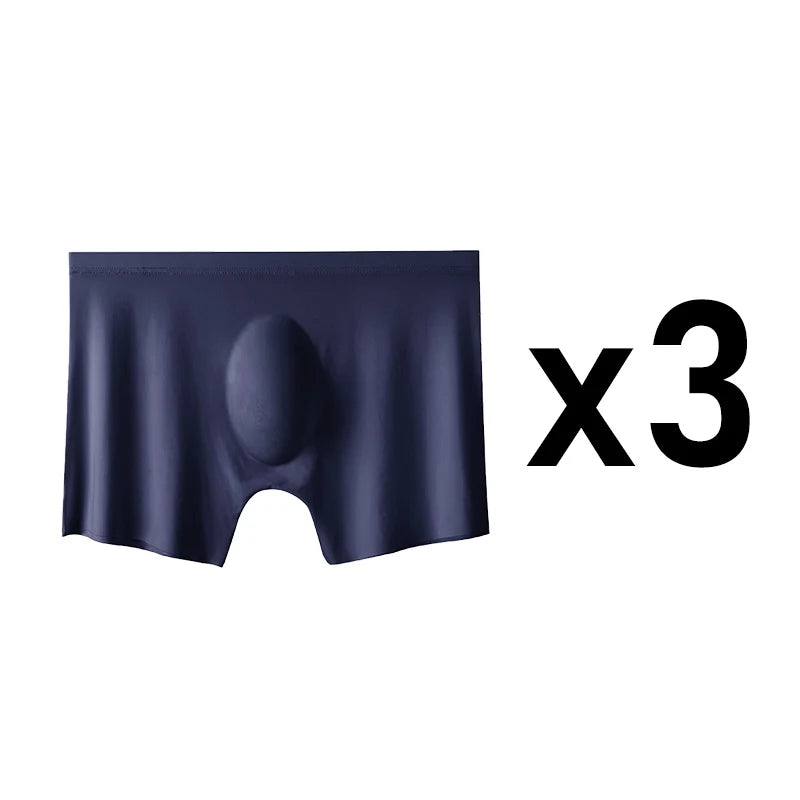 Nahtlose Boxershorts aus Eisseide für Herren