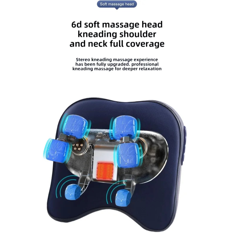 Kabelloses Heiz-Shiatsu-Massagekissen