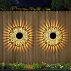 Luminis SolarBloom™ Wandleuchten – Magische Gartenbeleuchtung ohne Strom (2er Set)