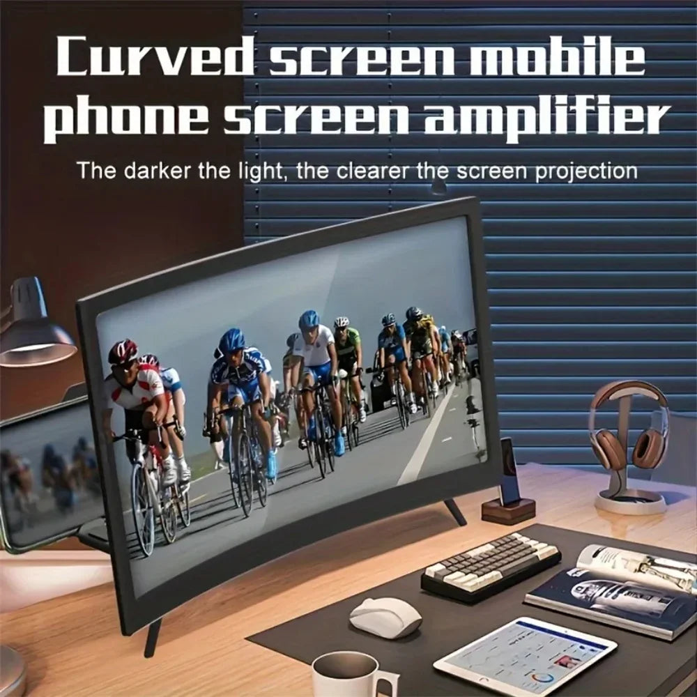 12" Gebogener Handy-Bildschirmvergrößerer