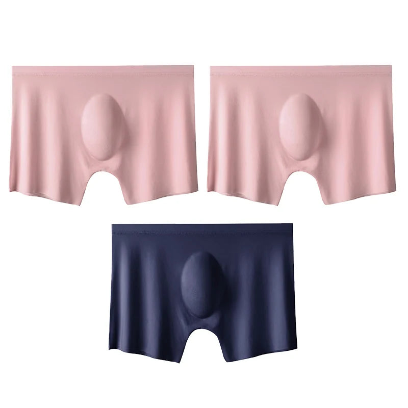 Nahtlose Boxershorts aus Eisseide für Herren