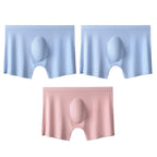 Nahtlose Boxershorts aus Eisseide für Herren