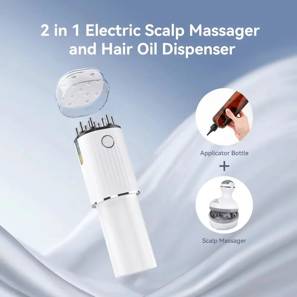 Vibrierendes Rotlicht-Haarmassagegerät