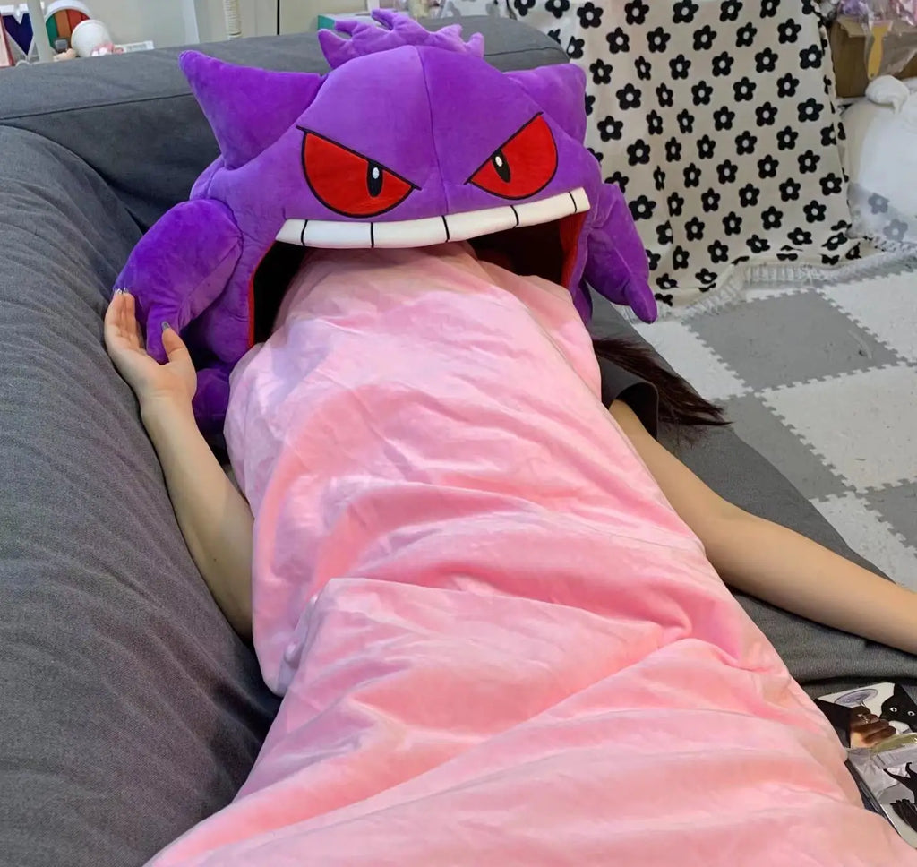 Gengar Plüschkissen & Decke