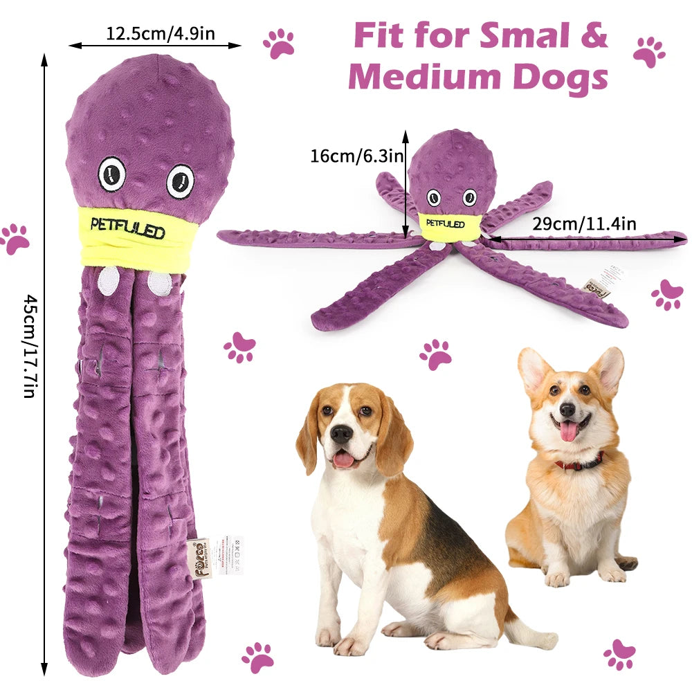 Oktopus-Hund-Schnüffel-Puzzle-Spielzeug