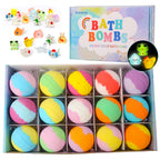 Kinder-Badebomben mit Spielzeug