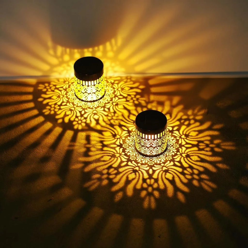 Luminis SolarBloom™ Wandleuchten – Magische Gartenbeleuchtung ohne Strom (2er Set)
