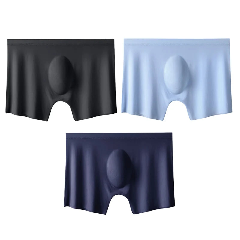 Nahtlose Boxershorts aus Eisseide für Herren