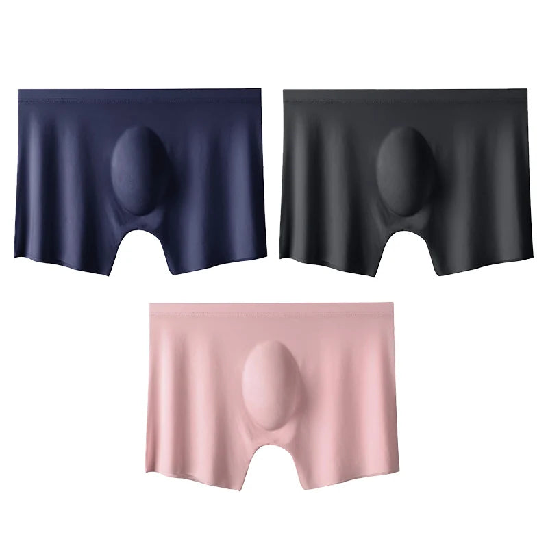 Nahtlose Boxershorts aus Eisseide für Herren