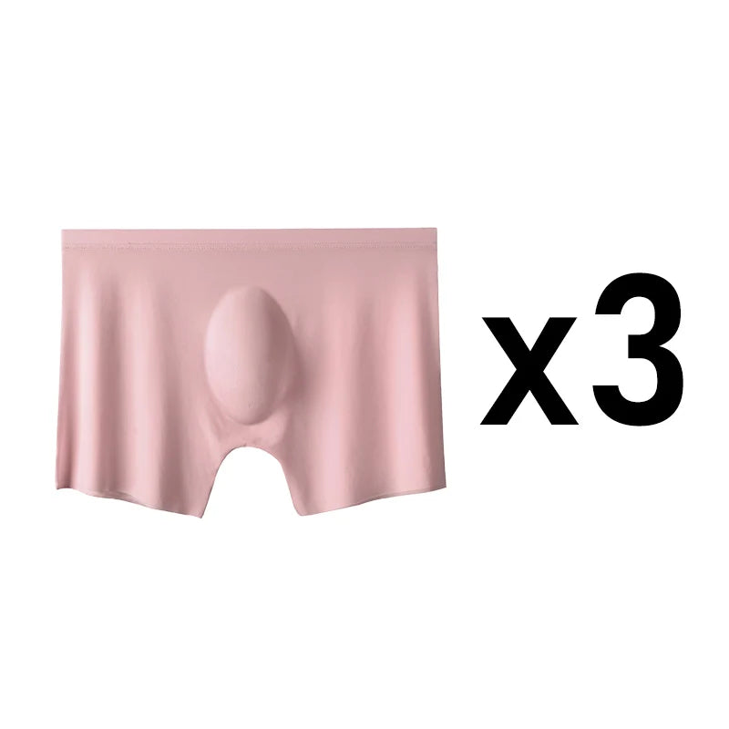 Nahtlose Boxershorts aus Eisseide für Herren