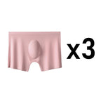 Nahtlose Boxershorts aus Eisseide für Herren