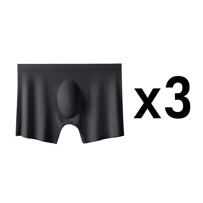 Nahtlose Boxershorts aus Eisseide für Herren
