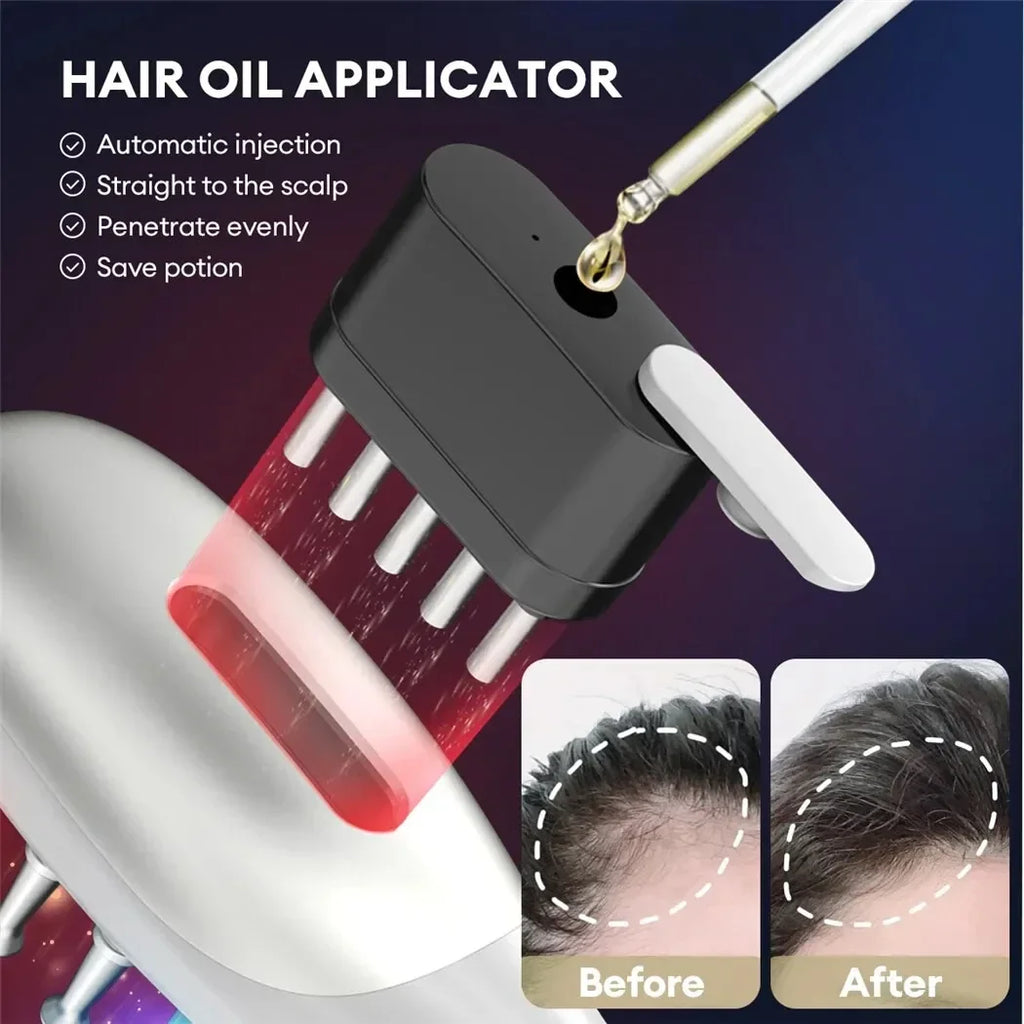 Mikrostrom-Kopfhautmassagegerät für Haarwachstum