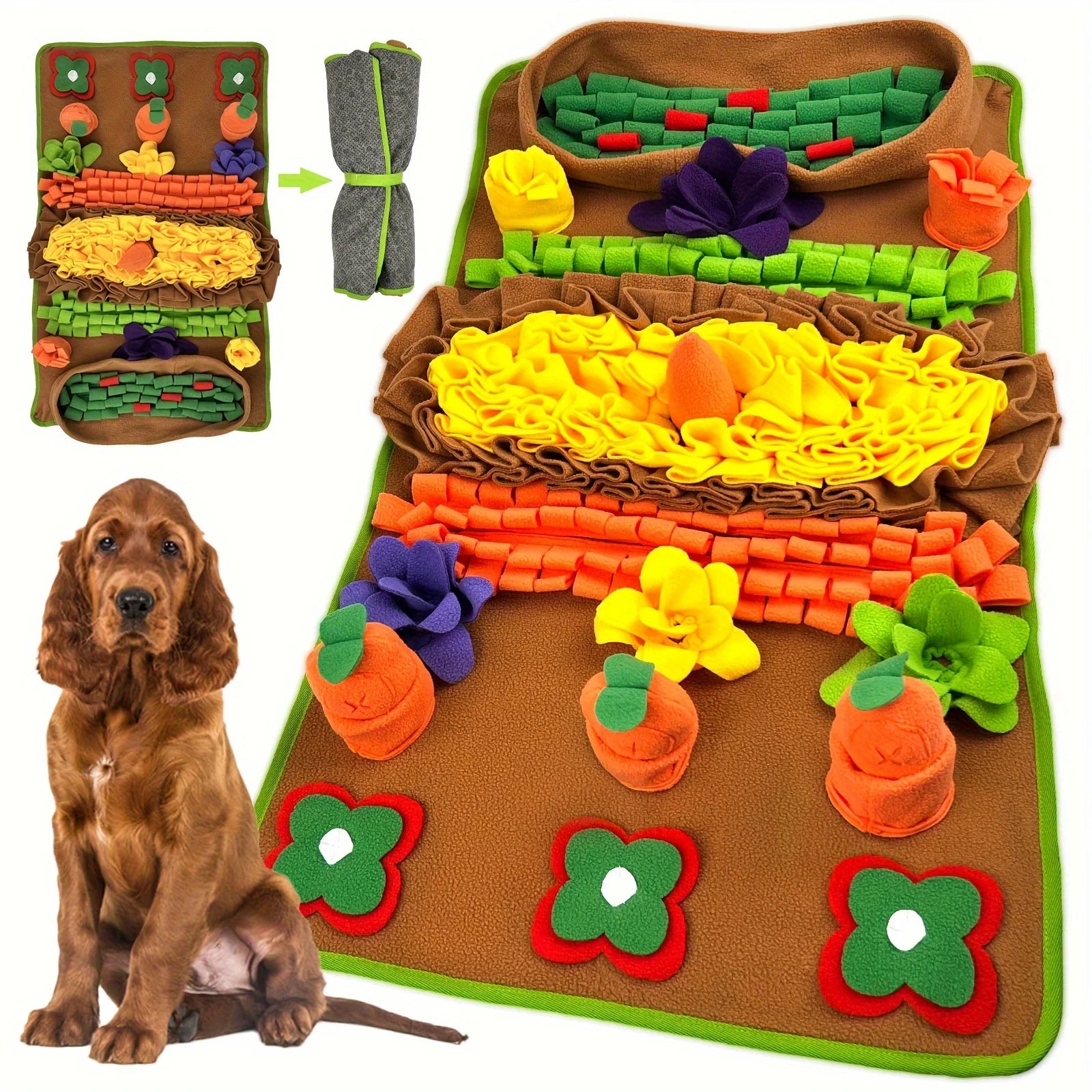 Schnüffelteppich langsamer Futterspender Hundespielzeug