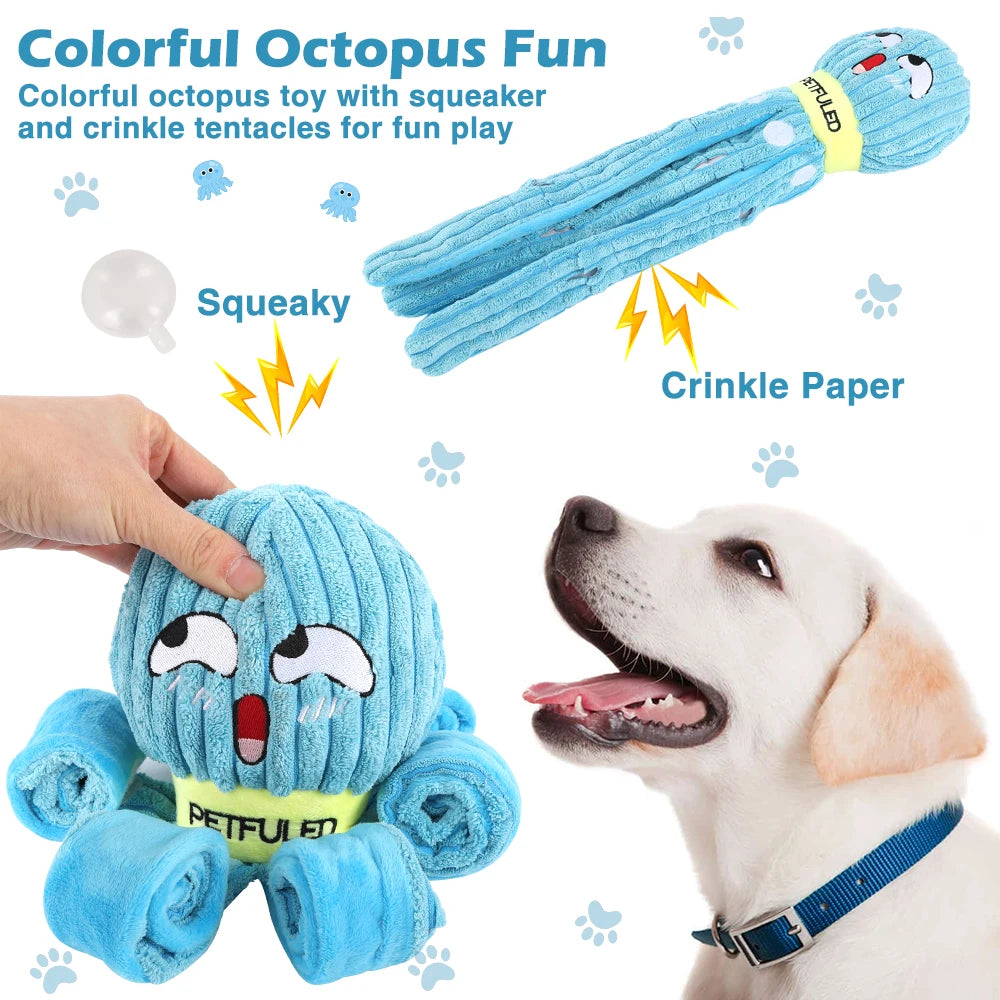 Oktopus-Hund-Schnüffel-Puzzle-Spielzeug