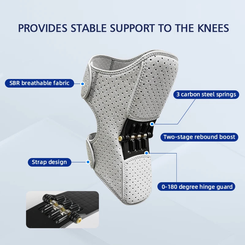 Verstellbare Knieorthese mit Rebound-Stabilisator
