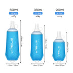 WRELS Faltbare Weiche Wasserflasche