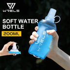 WRELS Faltbare Weiche Wasserflasche