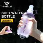 WRELS Faltbare Weiche Wasserflasche