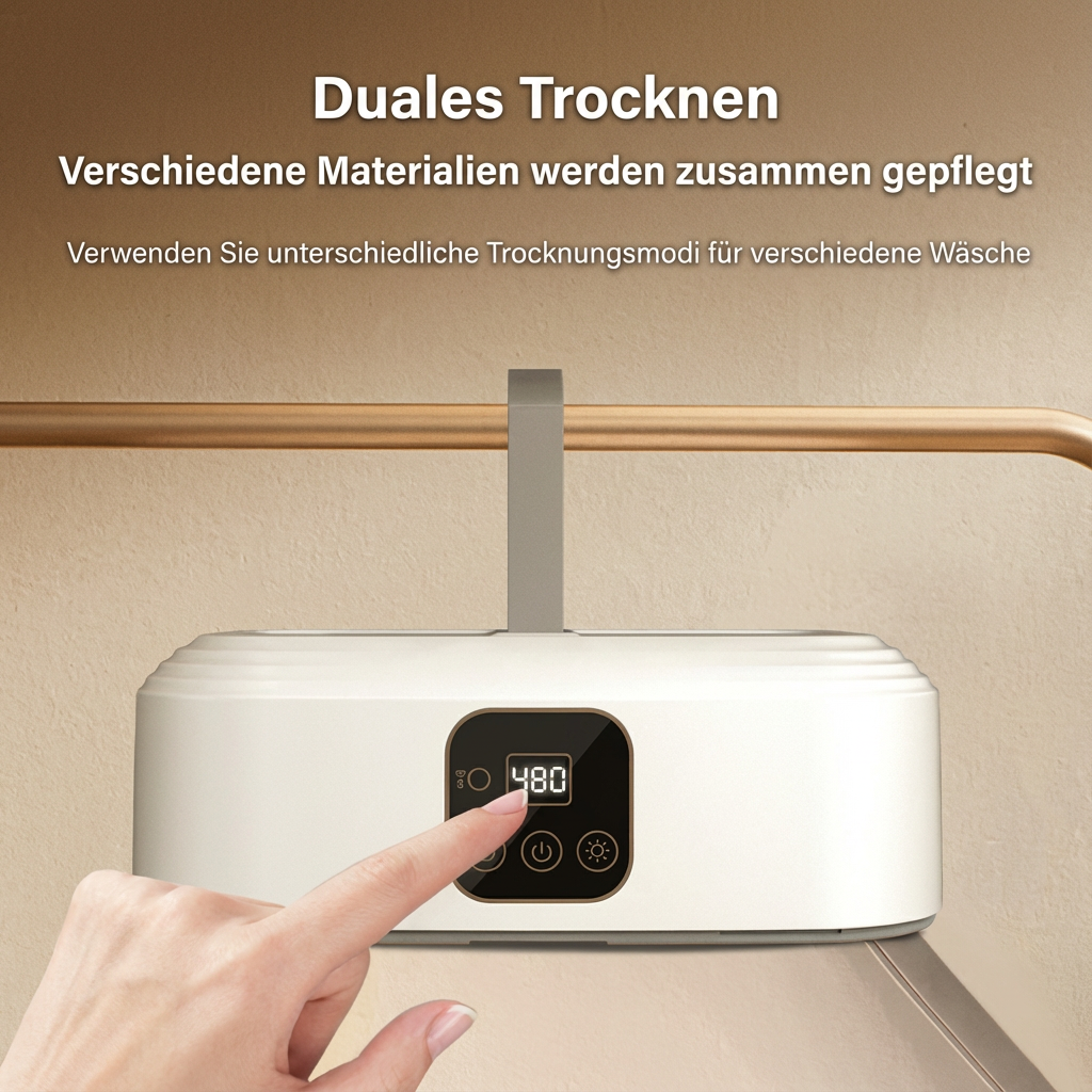Luminis NovaDry™ – Kompakter Warmluft-Kleidungstrockner