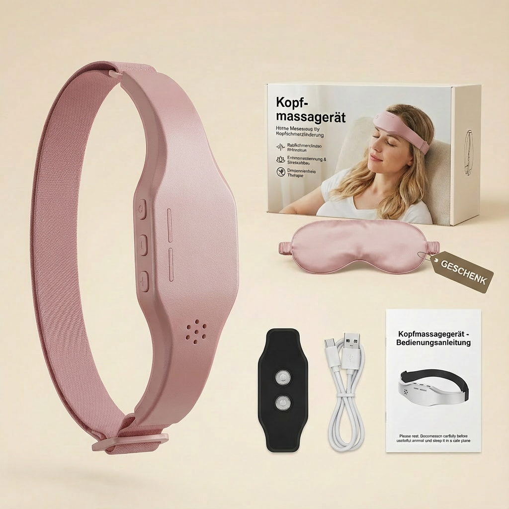 Luminis HeadRelief™ – Kopf-Massageband gegen Kopfschmerzen