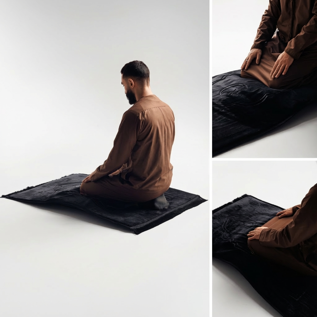 SalatEase™ Ergonomische Gebetsmatte mit Knie- & Gelenkentlastung