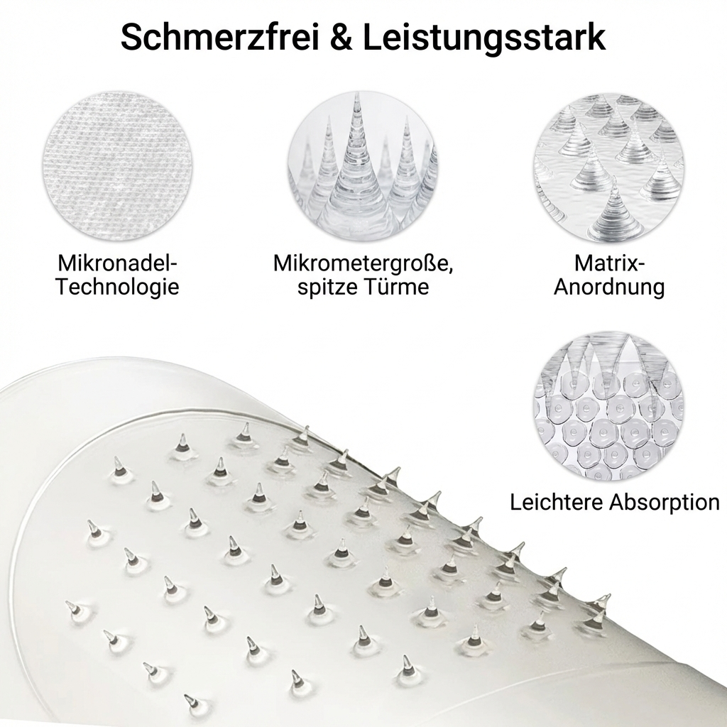Luminis EyePatch™ Hyaluronsäure-Mikronadel