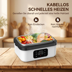 Luminis HeatBox™ Mobiler Essenswärmer & Lunchbox mit Heizfunktion