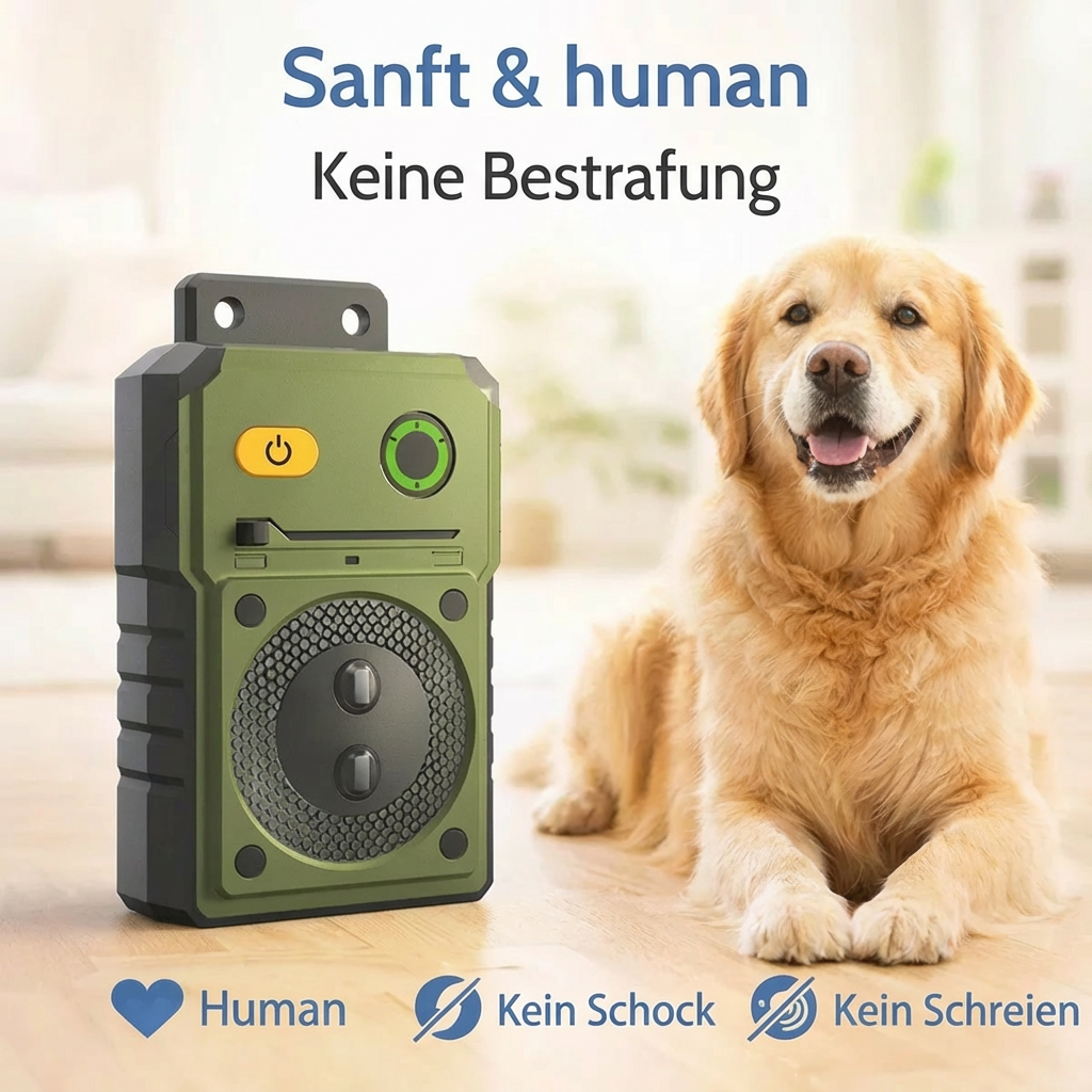 Luminis BarkGuard™ – Automatische Ultraschall-Bellkontrolle
