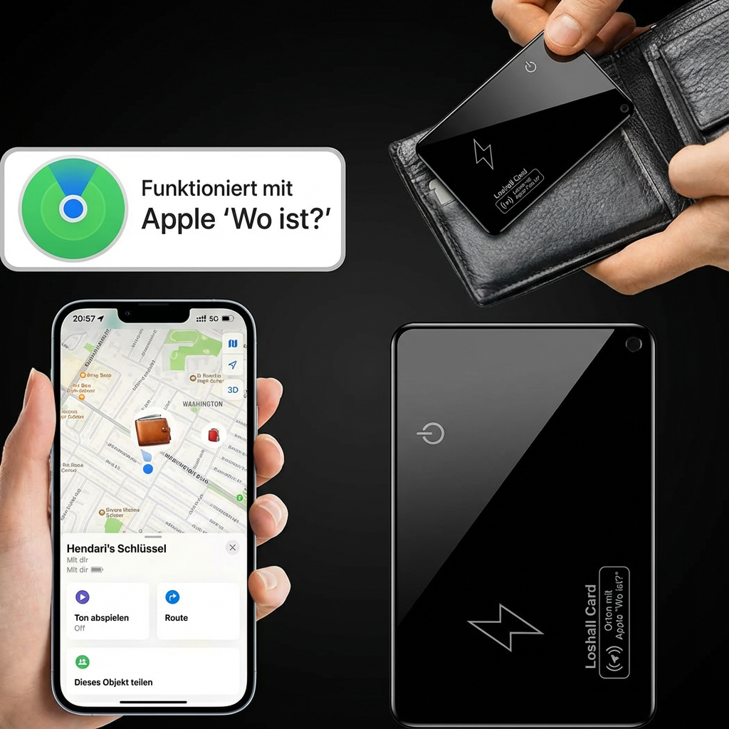 WalletGuard™ – Ultra­dünner tracker für Apple