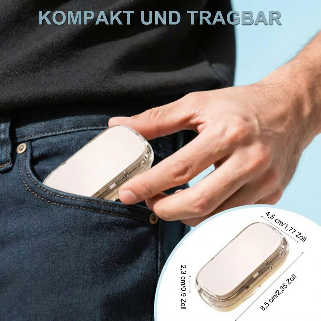 DoseCut™ – Präziser Tablettenteiler & Organizer