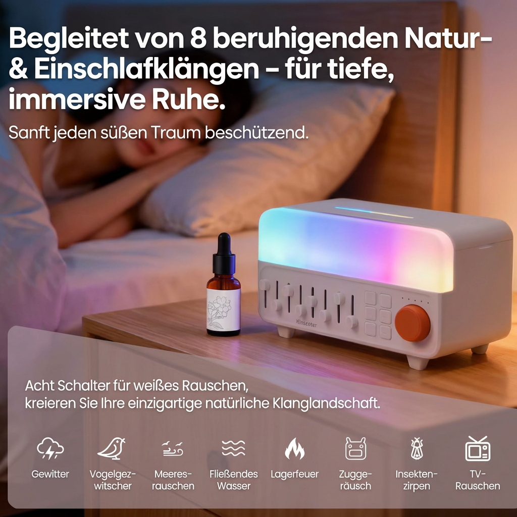 FlameAura™ – Multisound Aroma & Sleep Humidifier