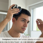 TrimSphere Kabelloser 360°-Rundhaarschneider
