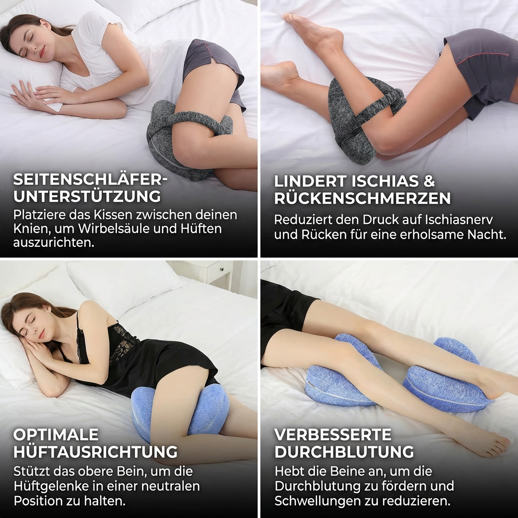 AlignRest™ Orthopädisches Ischias- & Beinkissen