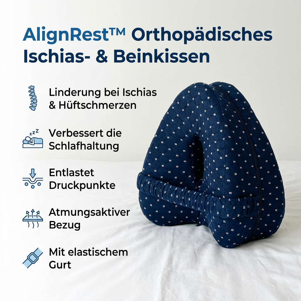 AlignRest™ Orthopädisches Ischias- & Beinkissen