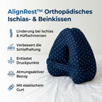 AlignRest™ Orthopädisches Ischias- & Beinkissen