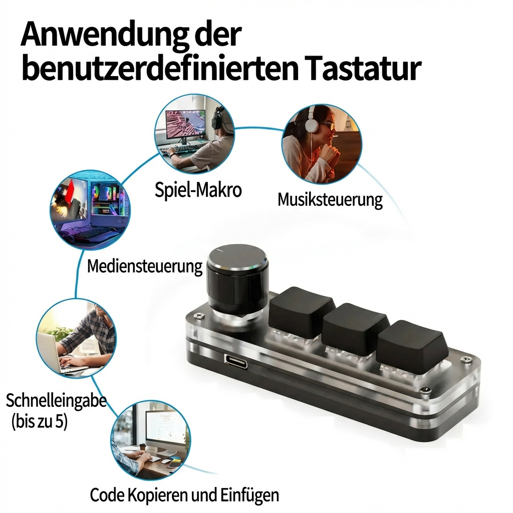 Makro RGB Mini-Tastatur
