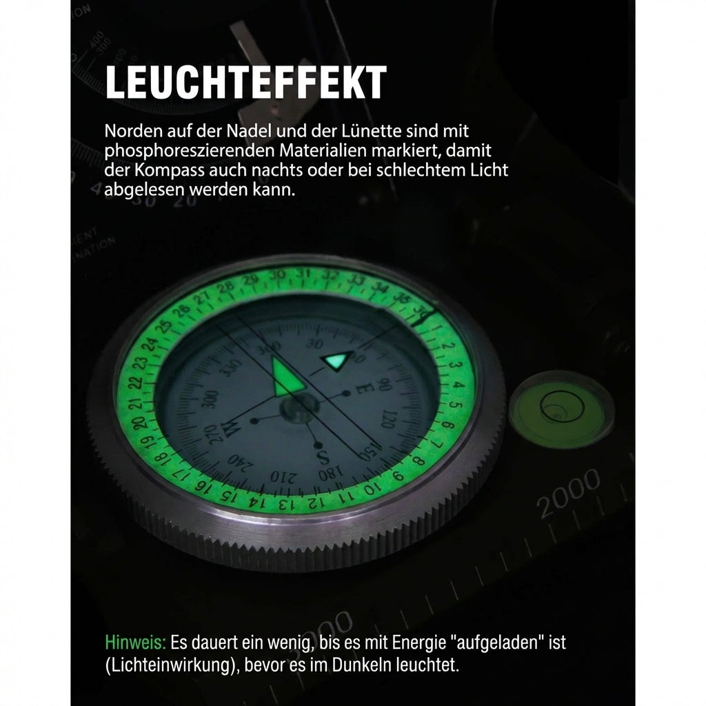 TrueNorth – Militär-Kompass für jedes Gelände