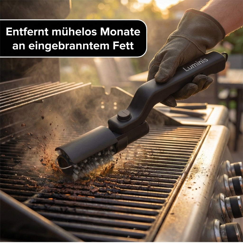 GrillBrush™ – Elektrische Grillreinigung ohne Schrubben