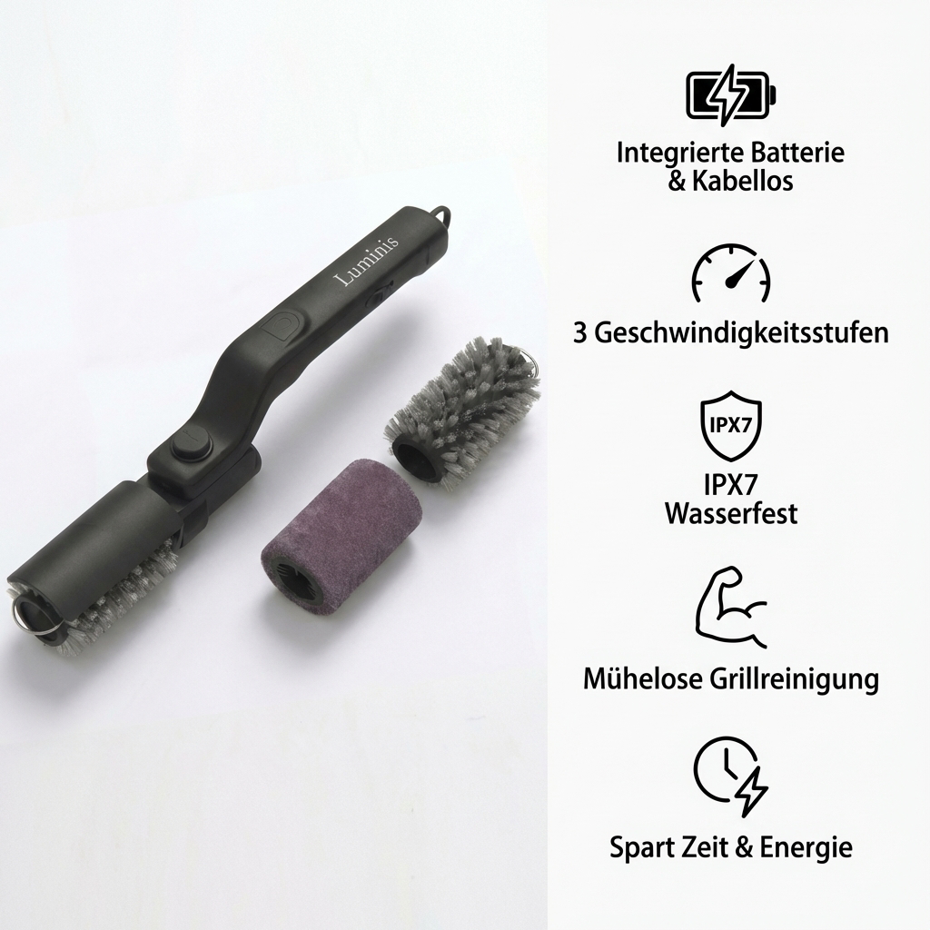 GrillBrush™ – Elektrische Grillreinigung ohne Schrubben