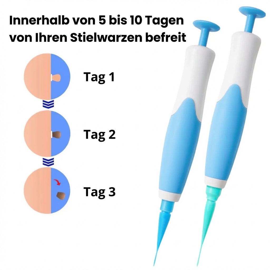 DermaClear™ 2-in-1 Hautanhängsel-Entferner – Glatte Haut ohne Aufwand