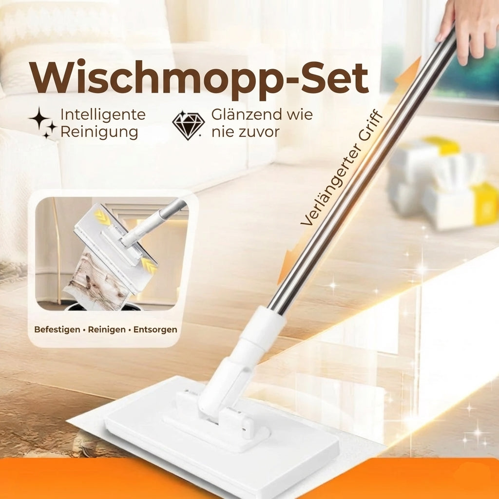 FlexiMop™ – Reinigen ohne Schmutzkontakt & ohne Spezialtücher